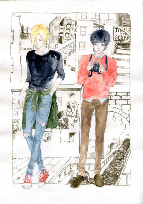 Ash &amp; Eiji [Banana Fish]