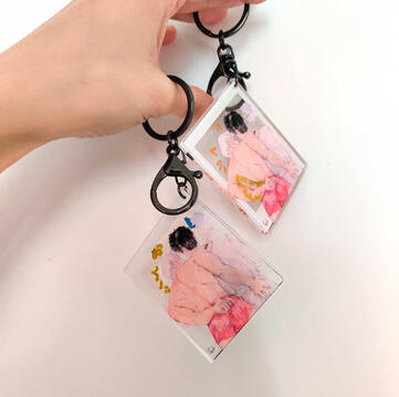 Acrylic Charm Back 'Mignon'